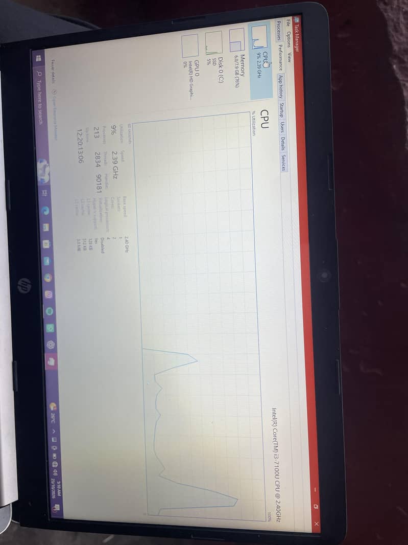 HP laptop 6
