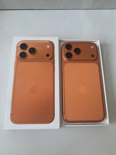 New Apple iPhone 17 Pro Max 256gb factory unlocked cosmic orange