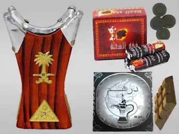 Wood Burner with chacoals and 40g Bakhoor (non electric)