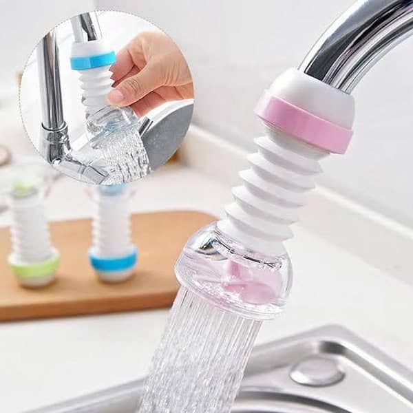 Kitchen Faucet Sprinkler: Water-Saving Regulator Valve with 360° Rotating Sprayer