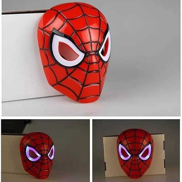 Spiderman LED Face Mask for Kids – Premium Quality