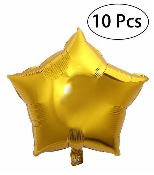 Golden Star Balloons