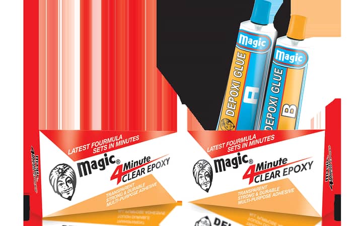 Pack of 2 Magic Super Clear Epoxy