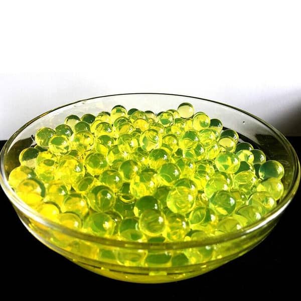 2000 Yellow Orbeez Water Beads for Decoration, Play, and Table Plants