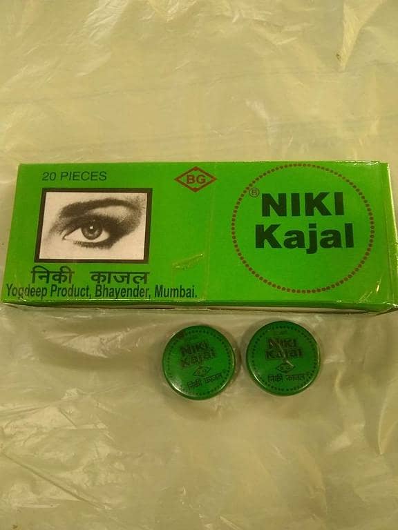 Niki Indian Kajal Black Kohl Makeup Lead Free 1 Piece