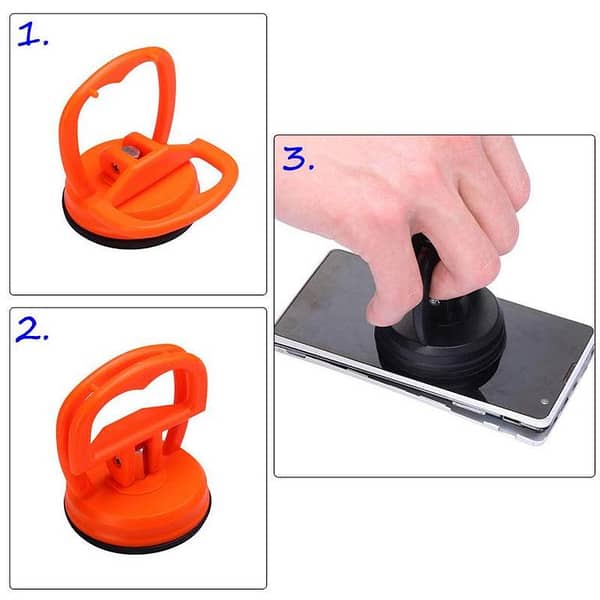 2 Pieces Rubber Octopus Sucker Ball Stand Holder for Mobile Phone Accessories