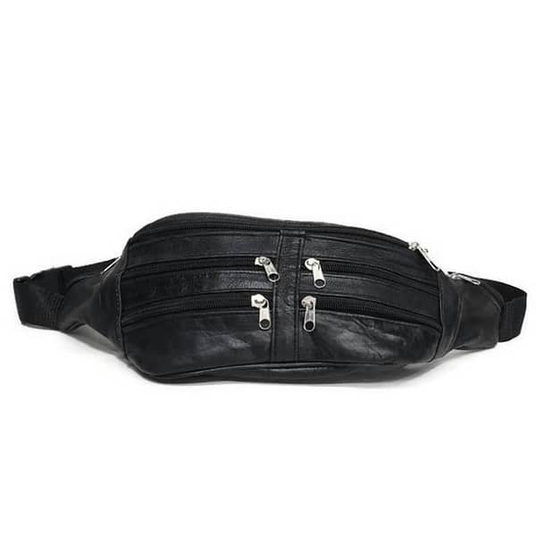 Hajj and Umrah Belt Wallet - Leather Travel Waist Bag for Mobile, Money, and Valuables