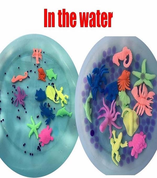 For Children: Hydrogel Water Beads in Sea, Dinosaur, Wild Animal Shapes