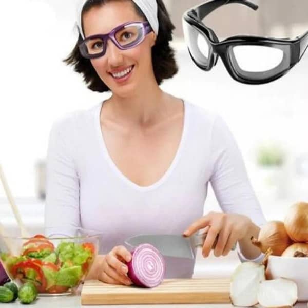 Protective Onion Goggles Glasses Tear Free Slicer Cutter Chopper Mincer Eye Protect Glasses Barbecue Kitchen Accessories
