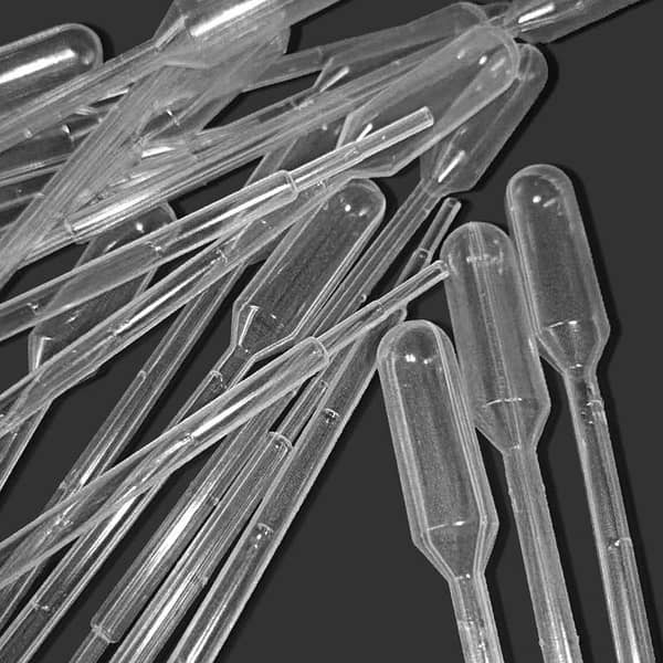 1ml Transfer Pipettes 1ml Plastic Transparent Pipettes Disposable Safe Eye Dropper Polyethylene Makeup Tools 10 Pices