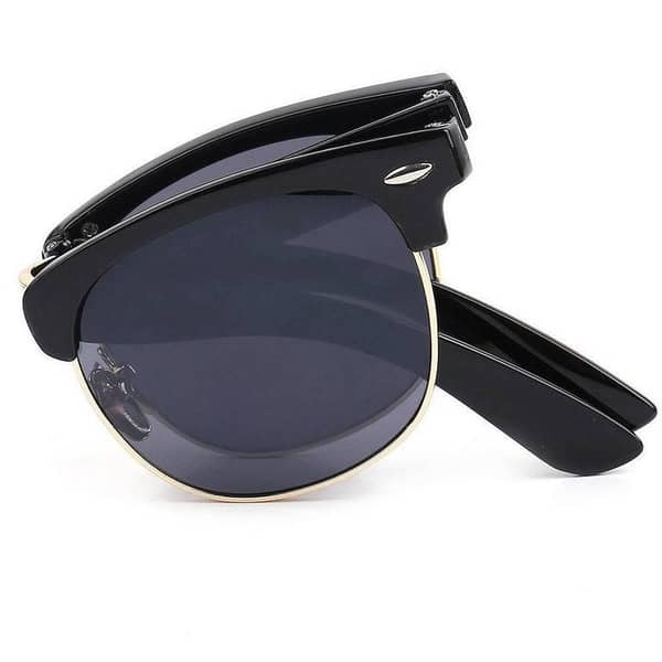 Optical Folding Sun Glasses - Gents Riy Don Fashion Glasses - Black