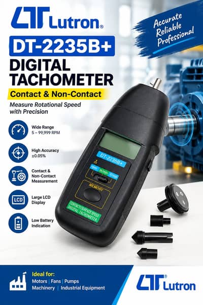 DT2235B+ DIGITAL TACHOMETER in Pakistan
