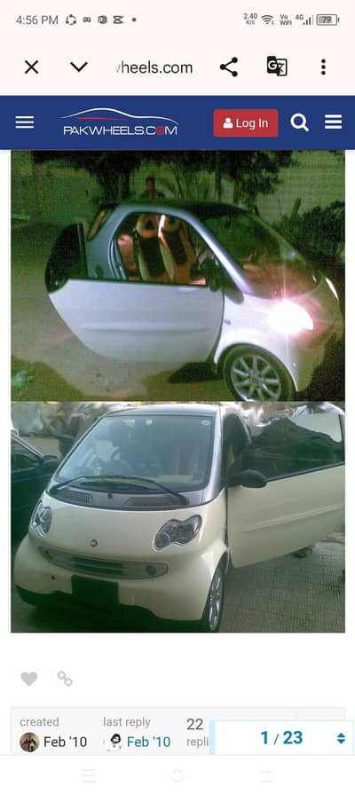 Mercedes Smart 2007