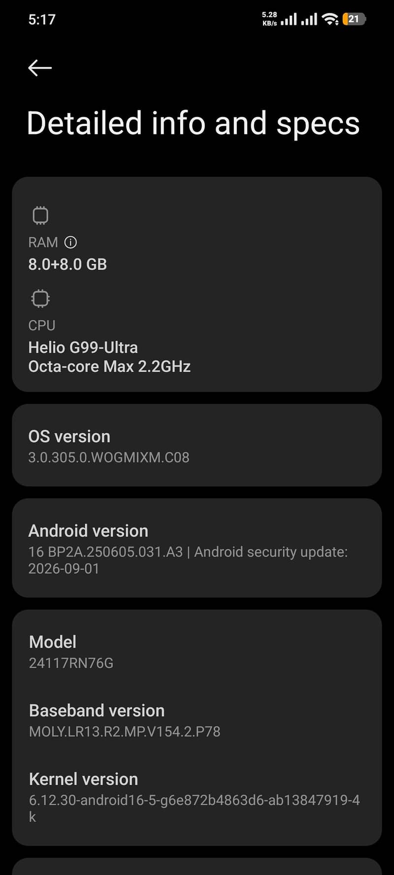 Xiaomi Redmi Note 14 5