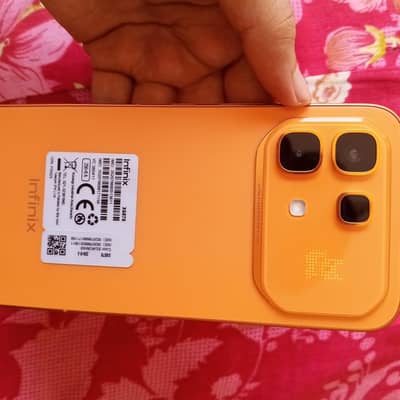 Infinix Note 60 Pro orange colour