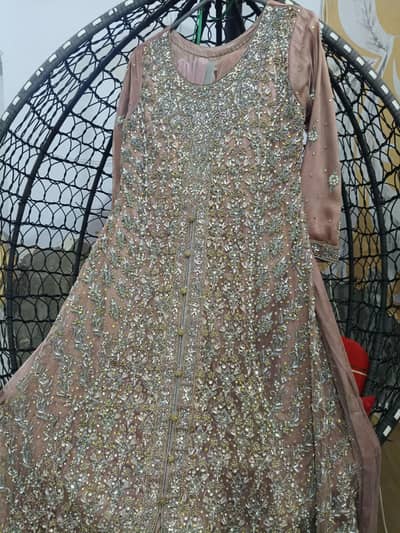 Stitched One time use condition Bridal Walima dress