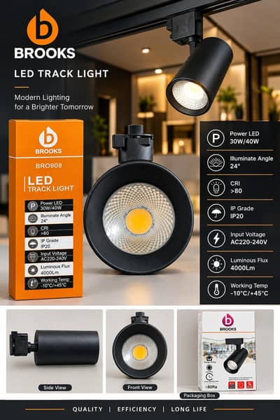 Brooks BRO908 LED Track Light