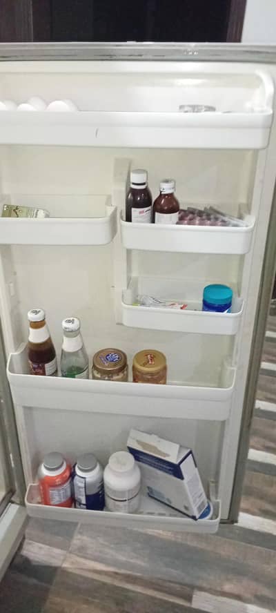 A good condition fridge available for sale