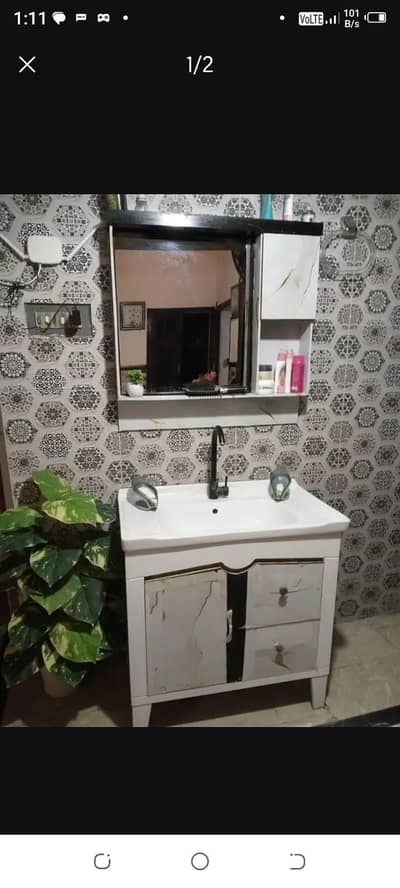 black and white vanity cabinets and draws with mirror rack