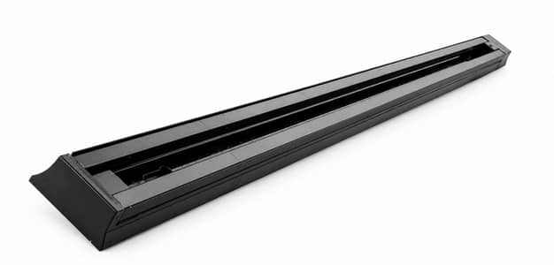 Modern Linear Floor Drain – 3 Feet, Black & Silver Finish