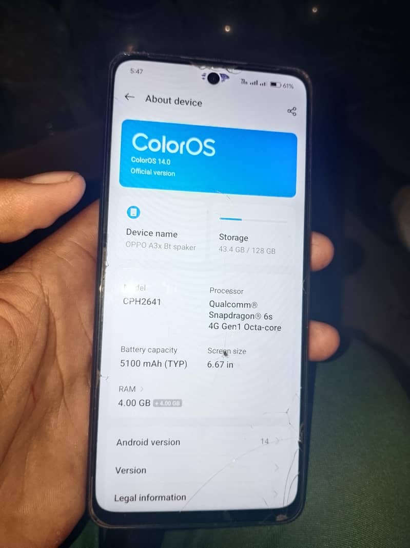 OPPO A3x 4