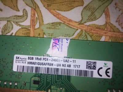 8GB DDR4 Ram for Sale (Read Description)