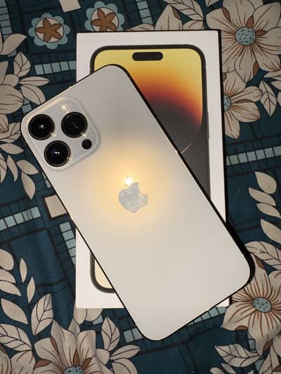 iPhone 14 Pro Max jv gold color