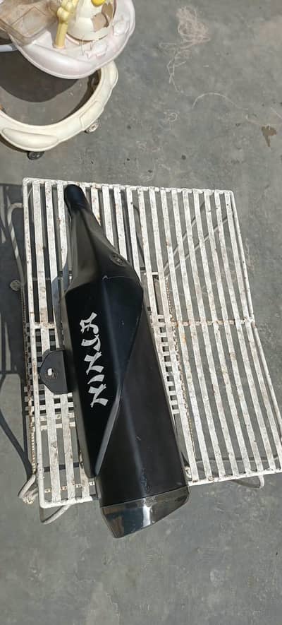 kawasaki 300 double cylinder exaust genuine