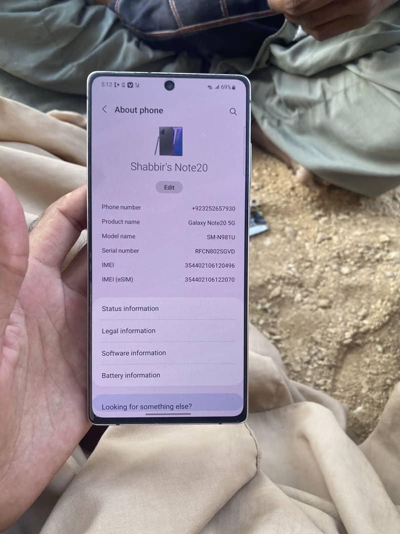 Samsung Mobile Note 20 0