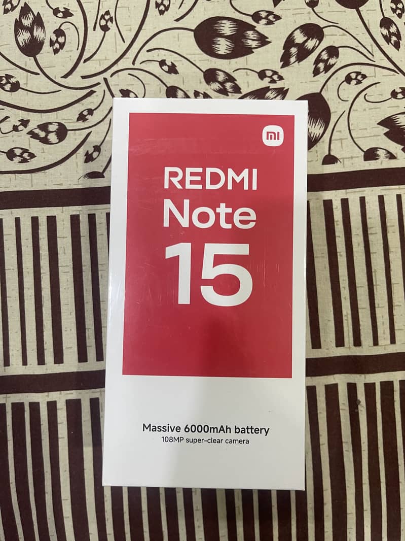Xiaomi Redmi Note 15 0