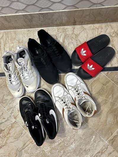 All shoes for sale.