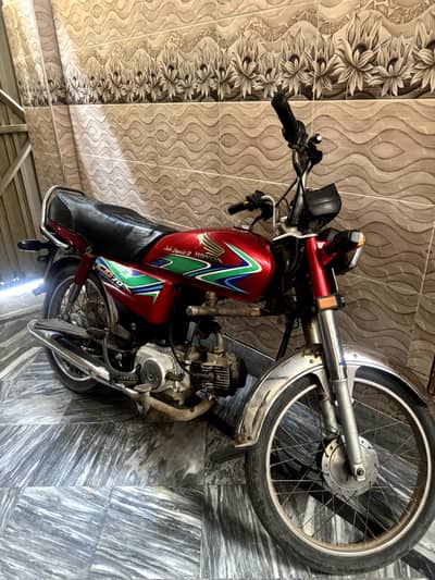 Honda CD 70CC 2018 model register 2017