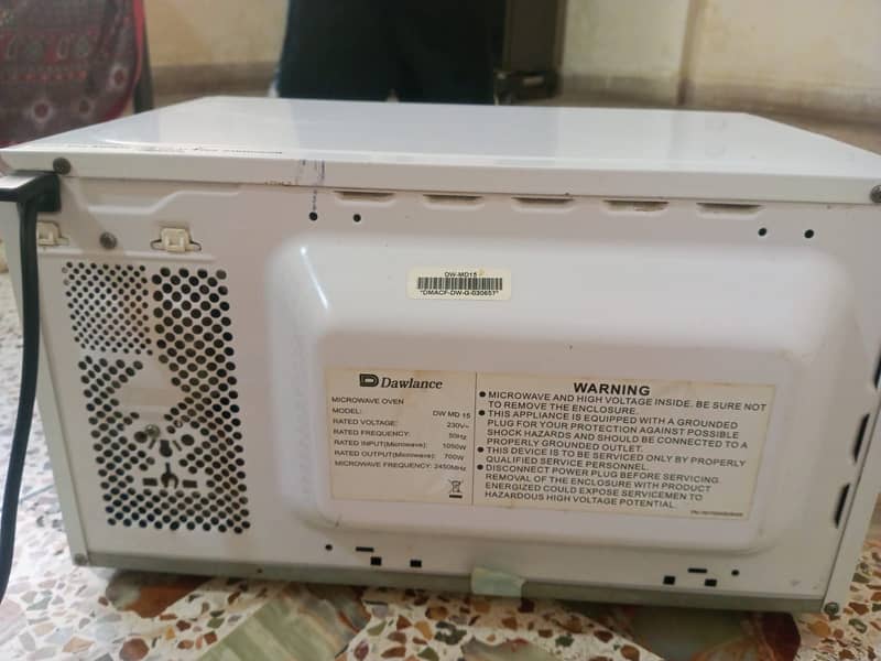 Dawlance microwave 7