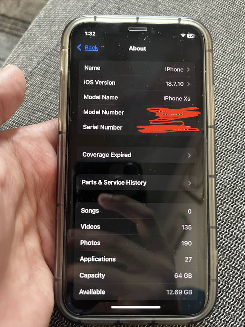 Apple iPhone XS 5