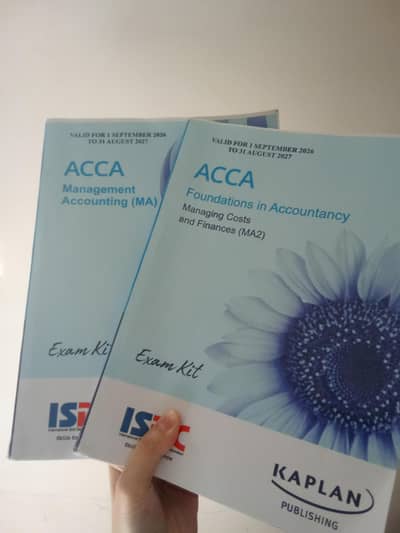 ACCA books exam kit MA2 and FMA
