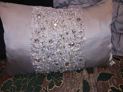luxury silvar hand made pilow