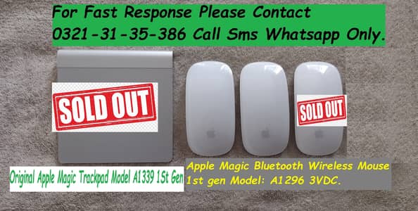 apple magic mouse 1gen & apple magic trackpad 1st gen