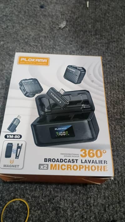 Broadcast Lavaliere Microphone
