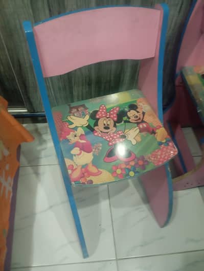 Kids Study Table with 2 Chairs