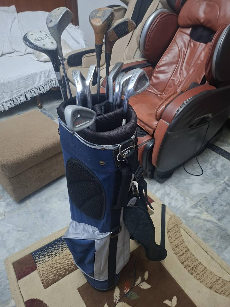 Golf kit with trolley 2