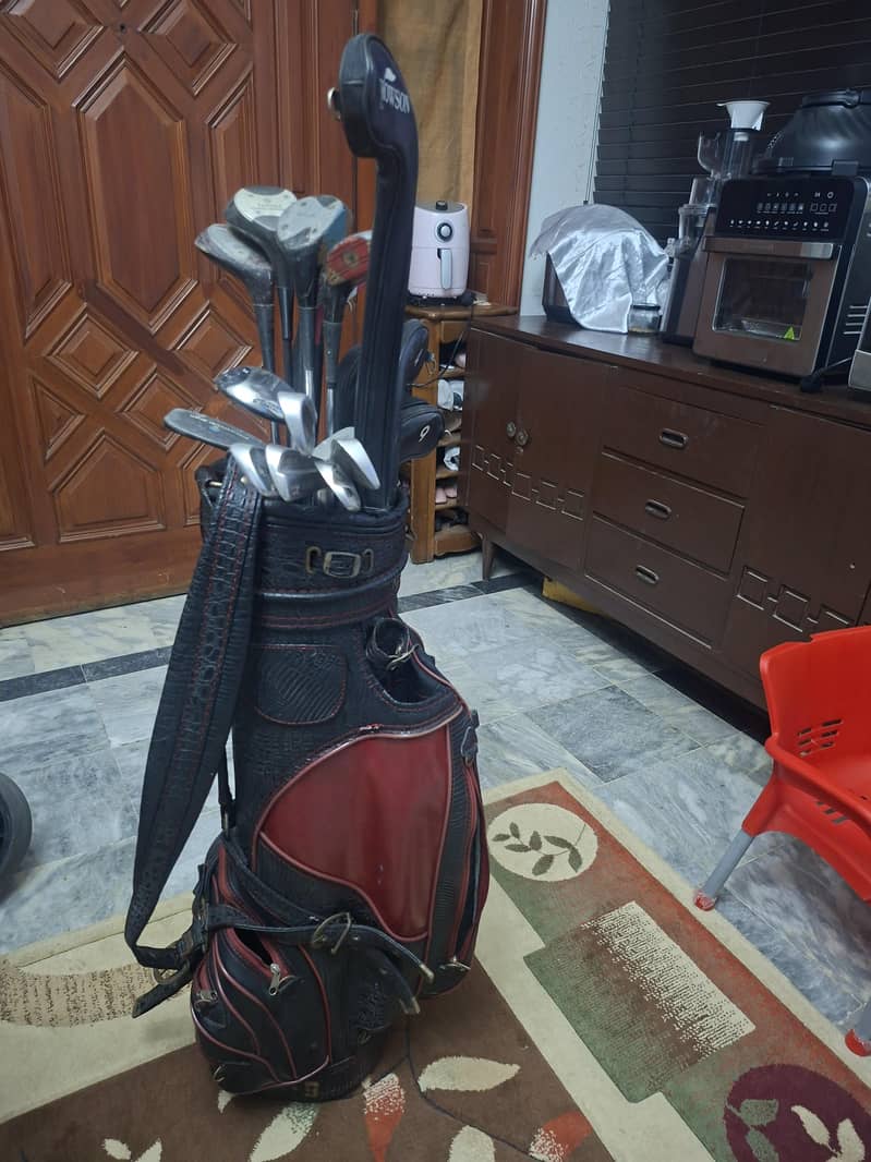 Golf kit with trolley 5