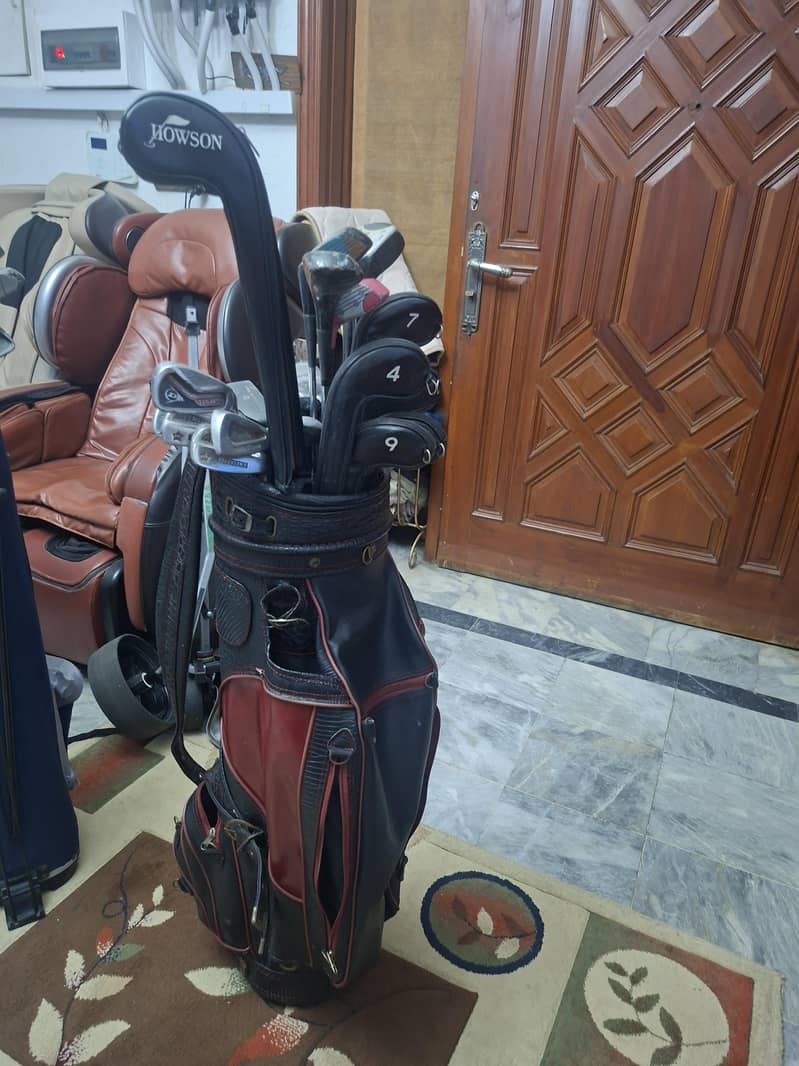 Golf kit with trolley 6