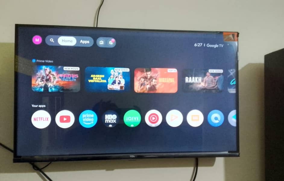 TCL LED Google tv 0