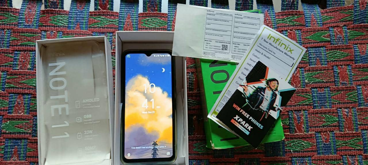 infinix note 11 8