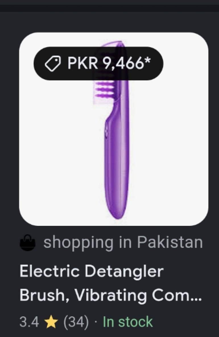 electric vibrating comb 0