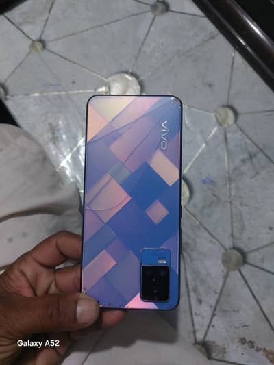 Vivo V21e panel blue ho gya h working krta h