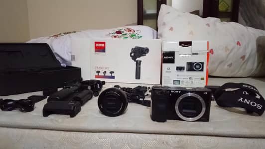 zhiyun crane M2 And Sony A6000