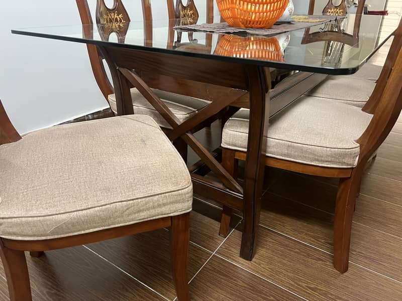 Shesham dinning table 2