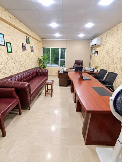 Furnished Office For Rent , Blue Area Islamabad. Ideal Location Office Near Metro