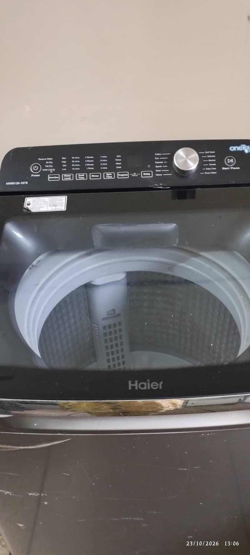 Haier Automatic Washing Machine 0